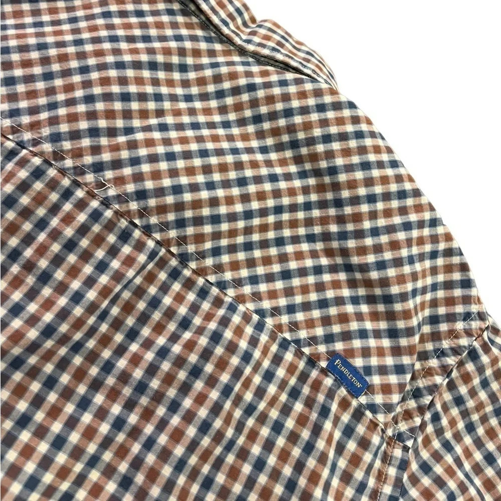 Pendleton Trent Fitted Button Down Short Sleeve S… - image 7